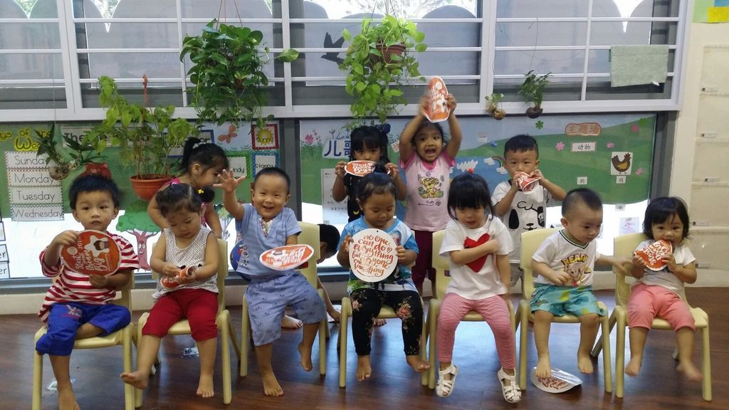 Our classroom full of plants