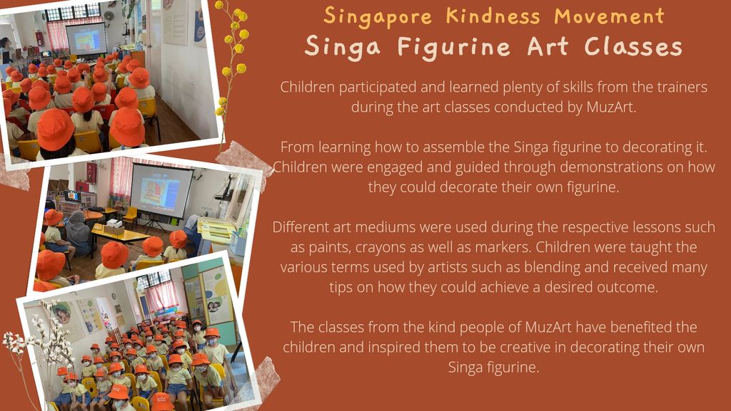 CDYH SSDB 2022_Singapore Kindness Movement - Singa Figurine Art Classes