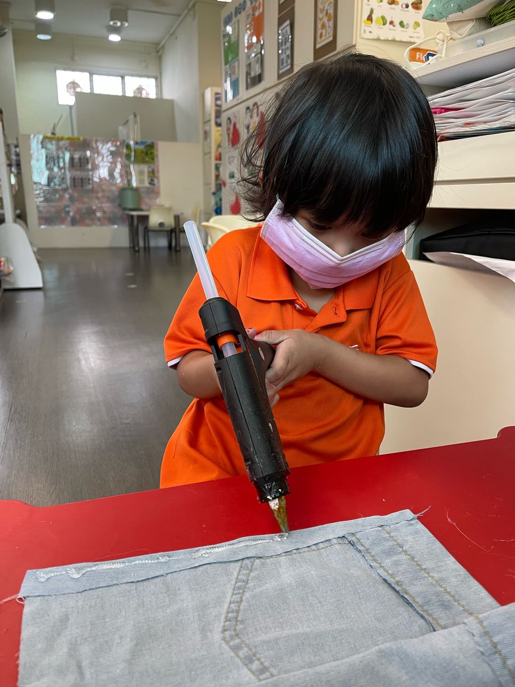 Recycling Old Jeans to Reusable Bags @ MFS-AMK4 — photo 5