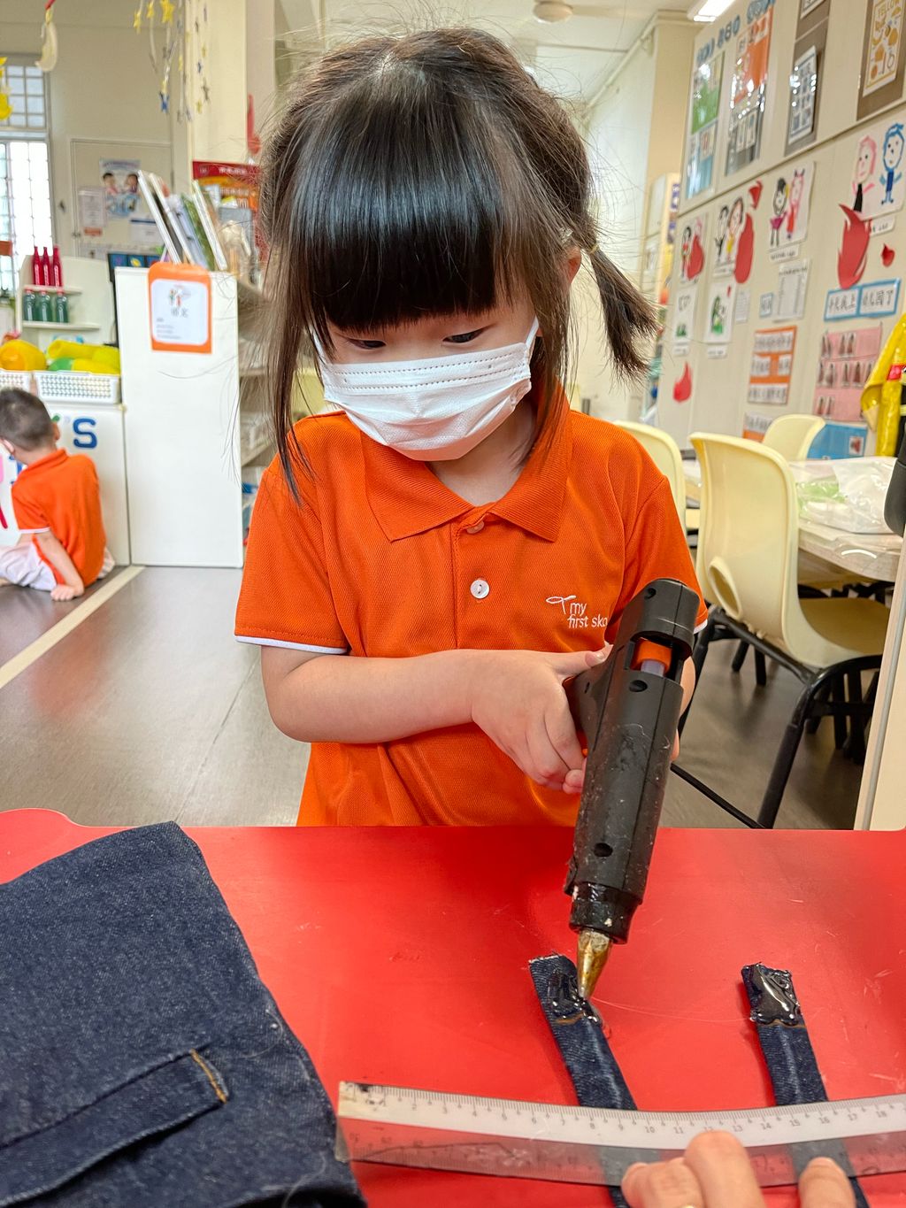 Recycling Old Jeans to Reusable Bags @ MFS-AMK4 — photo 16