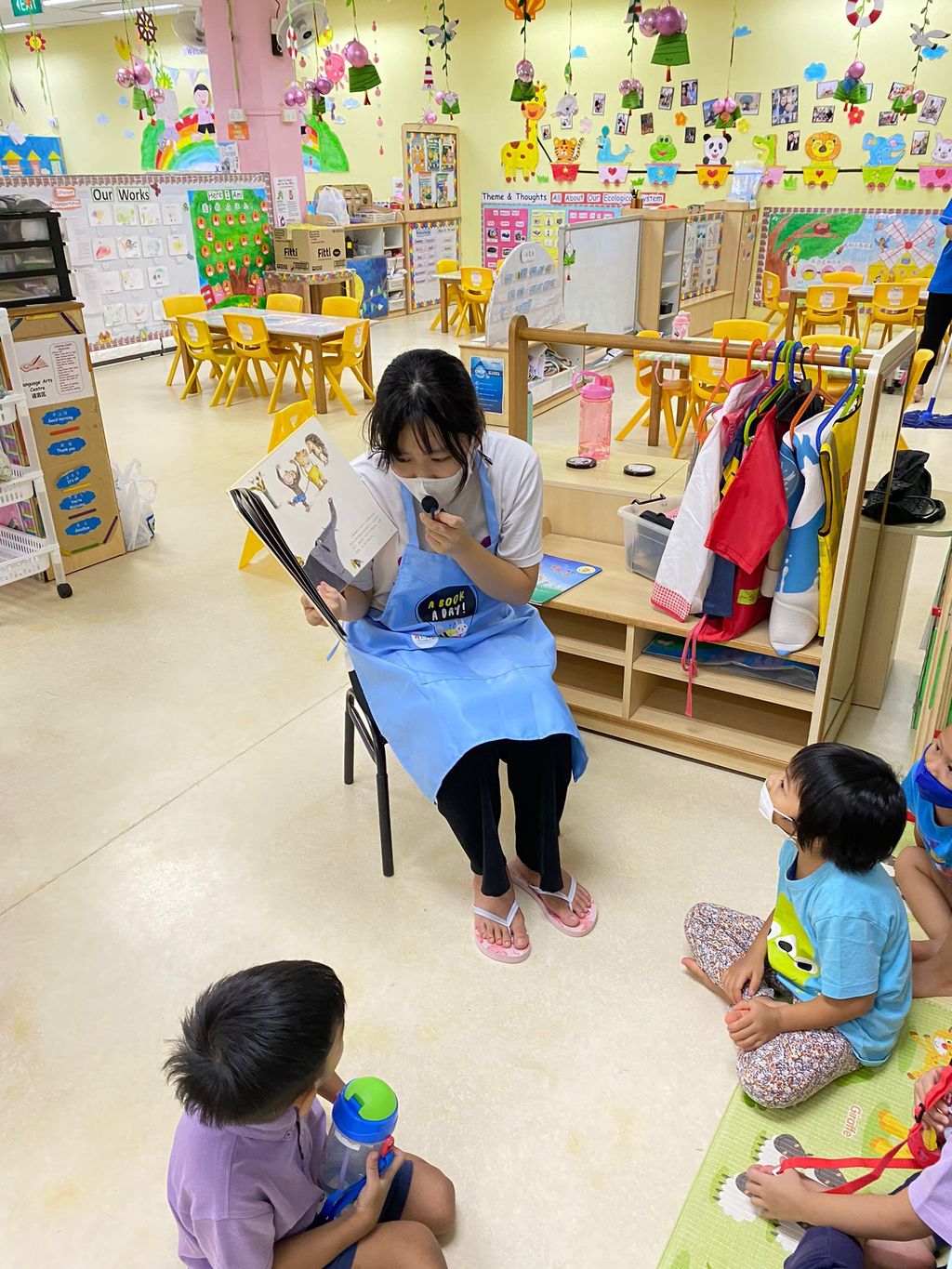 Cherie Hearts Kidz Campus @ Pasir Ris Elias Mall - Project: “Read with Me: A Book a Day Campaign” in April - June 2022 — photo 1