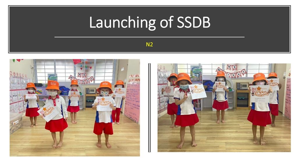 SSDB Launching Ceremony: Caring for the Environment and our Elderly (PCF Sparkletots at Bukit Batok East Blk 208)