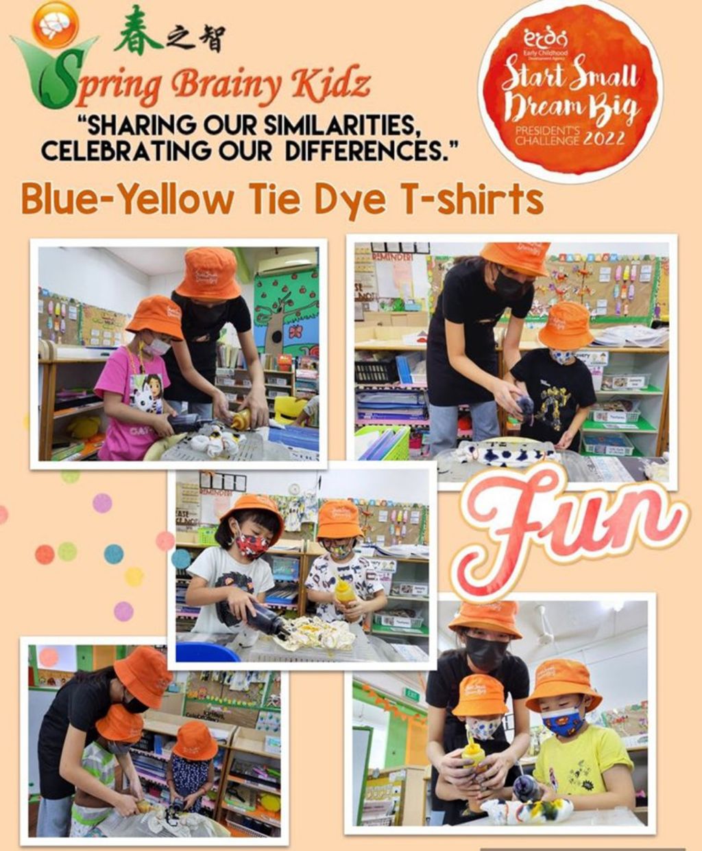 SBKPP SSDB - Down Syndrome Awareness Hat Making & Tie Dye Shirts — photo 4