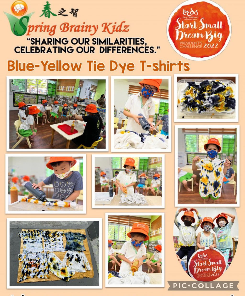 SBKPP SSDB - Down Syndrome Awareness Hat Making & Tie Dye Shirts — photo 5