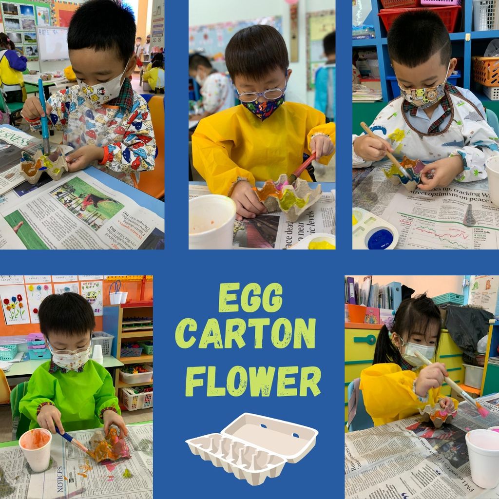 Let's learn to save the Earth "Creating gifts using unwanted materials"