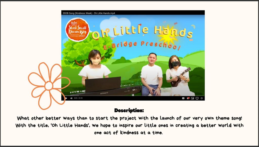 E-Bridge Pre-School @ Edgedale Plains: Tiny Hands that Makes a Difference