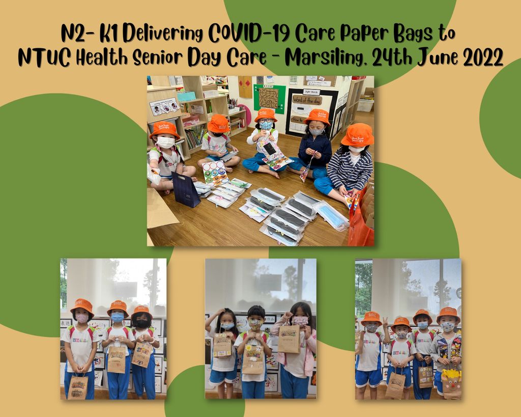 SSDB 2022 – Delivering COVID-19 Care Paper Bags to NTUC Health Senior Day Care – Marsiling — photo 3