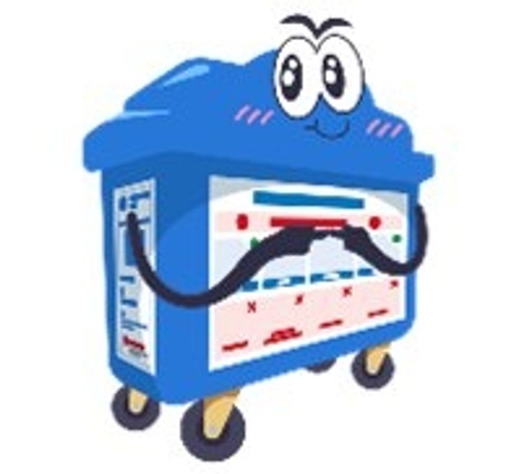 Recycling Corner in the School