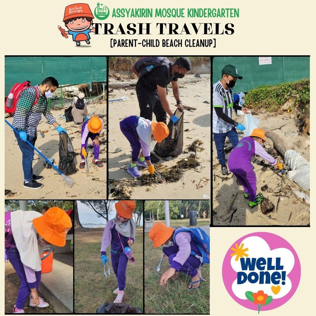 Trash Travels - Parent & Child Beach Cleanup