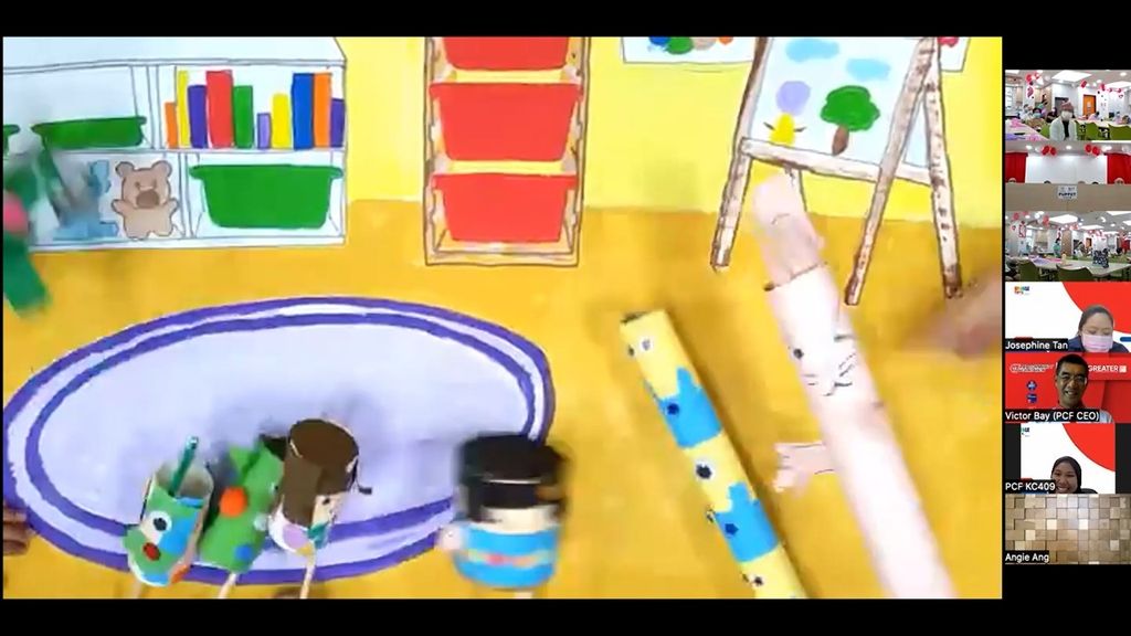PCF Sparkletots Preschool KU341 "From Home to the Community: Little Hearts of Gold" #4: SSDB 2022 Finale - Puppet Show — photo 5