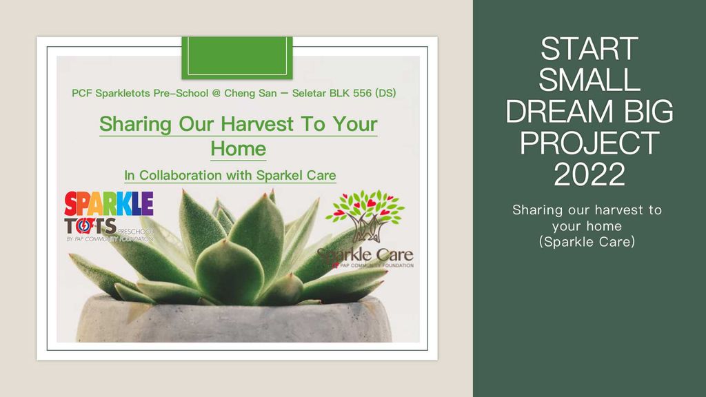 Sharing our harvest to your home in collaboration with Sparkle Care