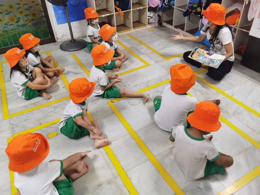 Mandarin Lesson on Water Saving and Water Cycle! — photo 4