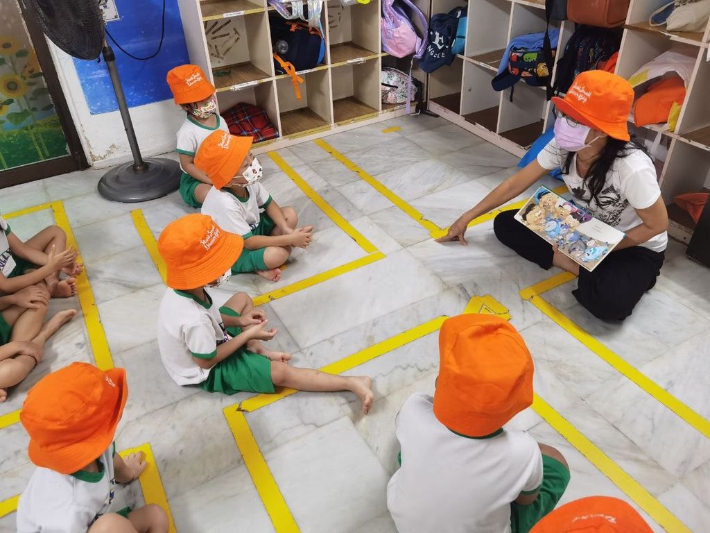 Mandarin Lesson on Water Saving and Water Cycle! — photo 7