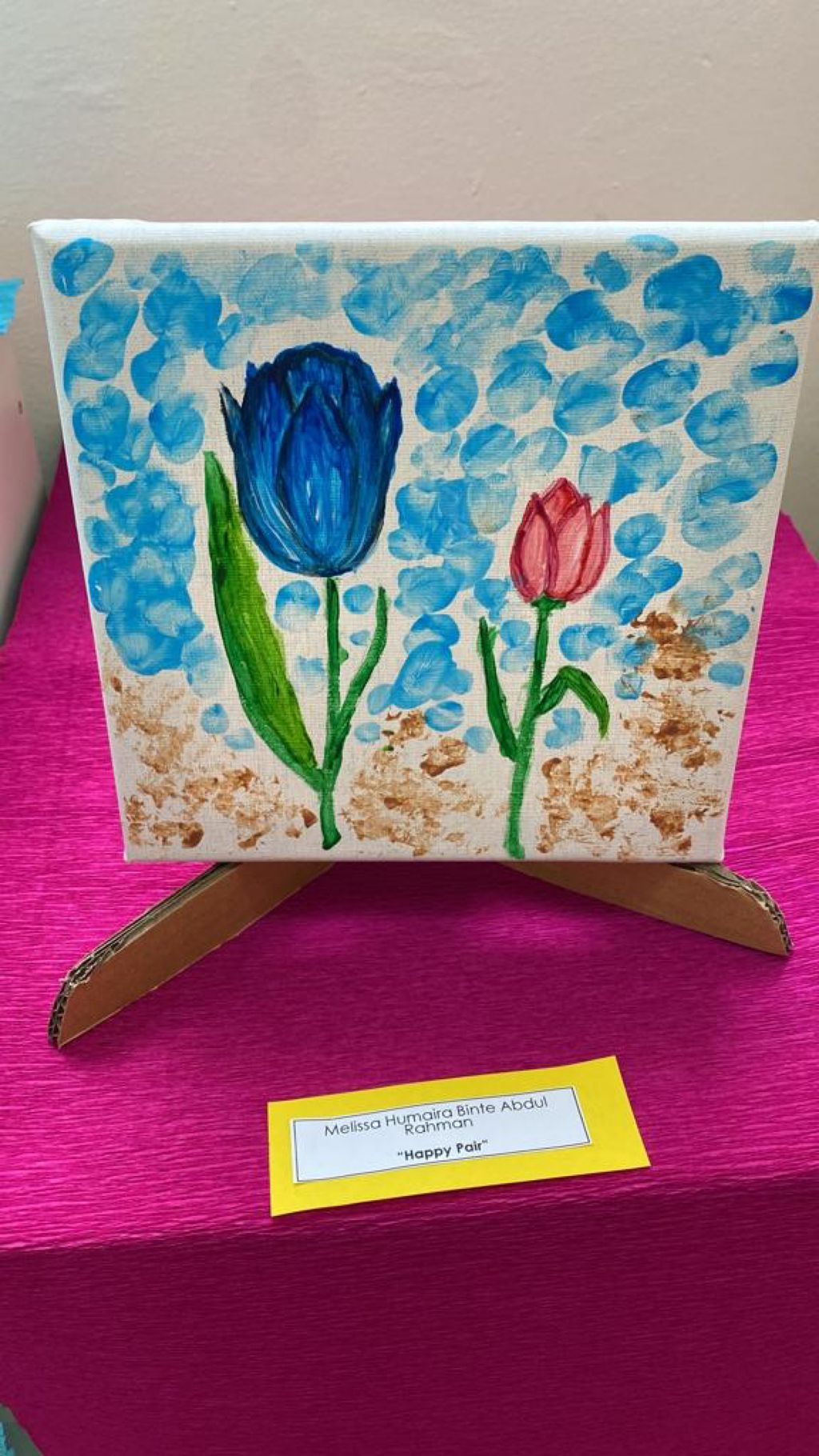 Closure of SSDB Project 2022: Sparkle Our Love - Canvass Painting For our Community — photo 1
