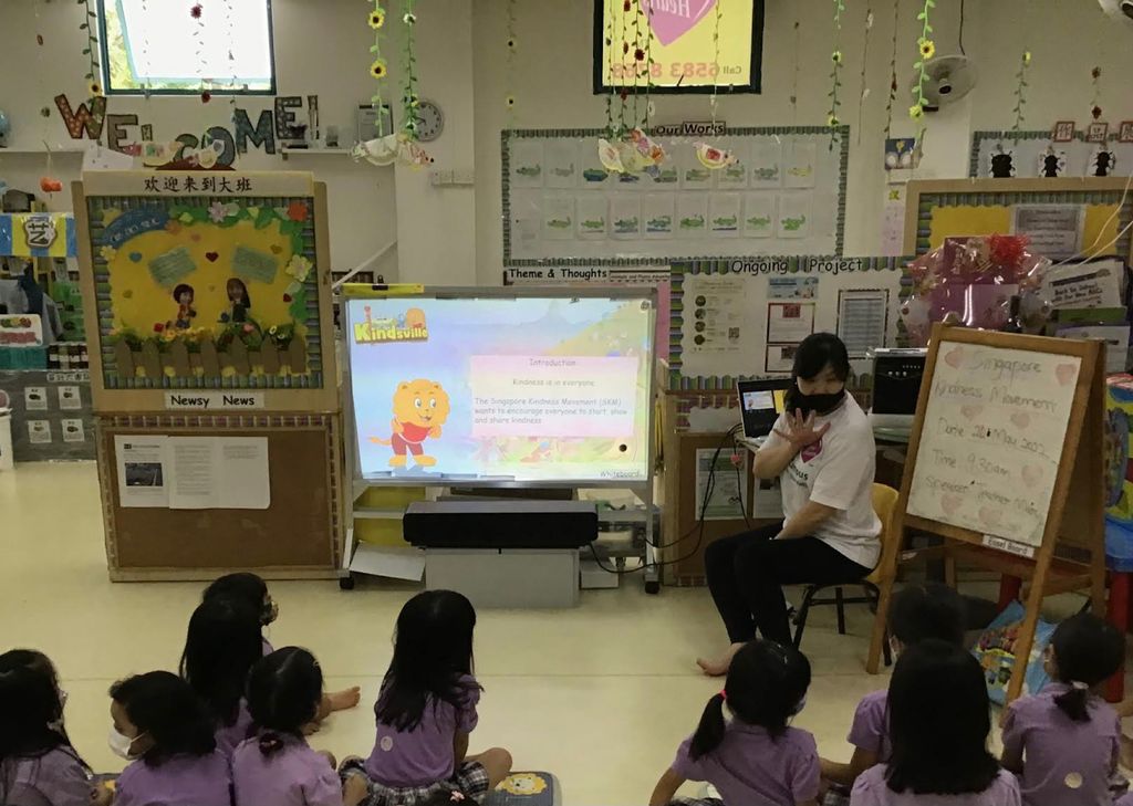 Cherie Hearts Kidz Campus @ Pasir Ris Elias Mall - “Singapore Kindness Movement” on 20th May 2022 (Friday)