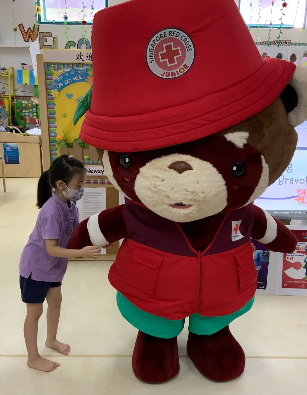 Cherie Hearts Kidz Campus @ Pasir Ris Elias Mall - “Basic First Aid Activity by Red Cross Junior” on 11th August 2022 (Thursday) — photo 1