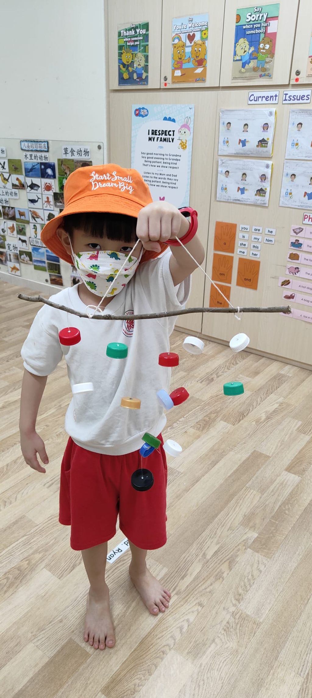 K1 children SSDB 2022 - Creative Recycling Project — photo 13