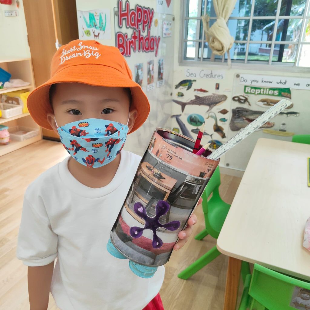 K1 children SSDB 2022 - Creative Recycling Project — photo 23