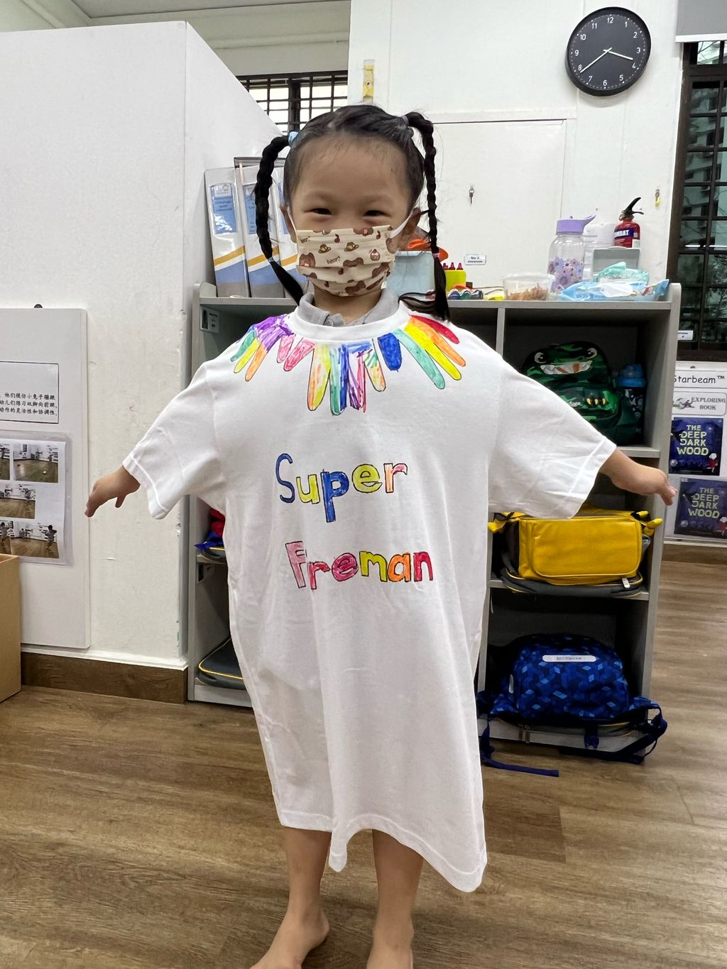 Creating personalised gifts for our heroes!