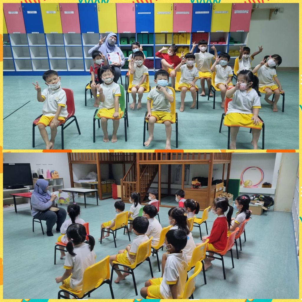 Sunflower Preschool @ Mindef Pte Ltd ( Gombak) - Guest Speaker From Down Syndrome Association — photo 2