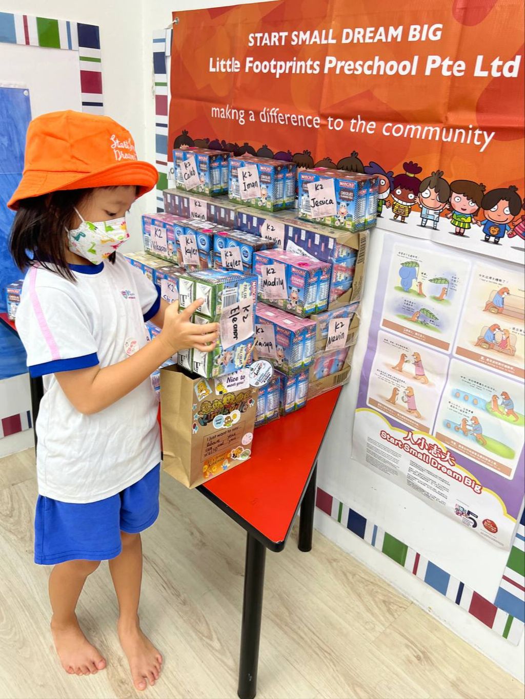 Time to pack and deliver! (SSDB - Little Footprints Preschool @Y701A) — photo 11