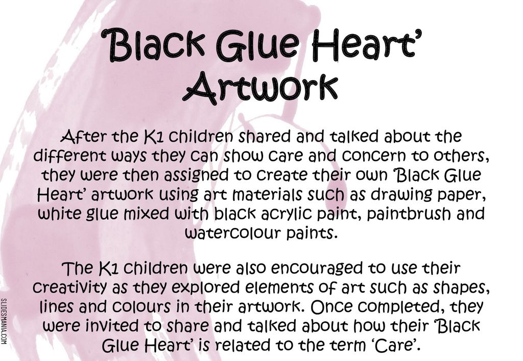 Black Glue Heart Artwork (11-07-2022)