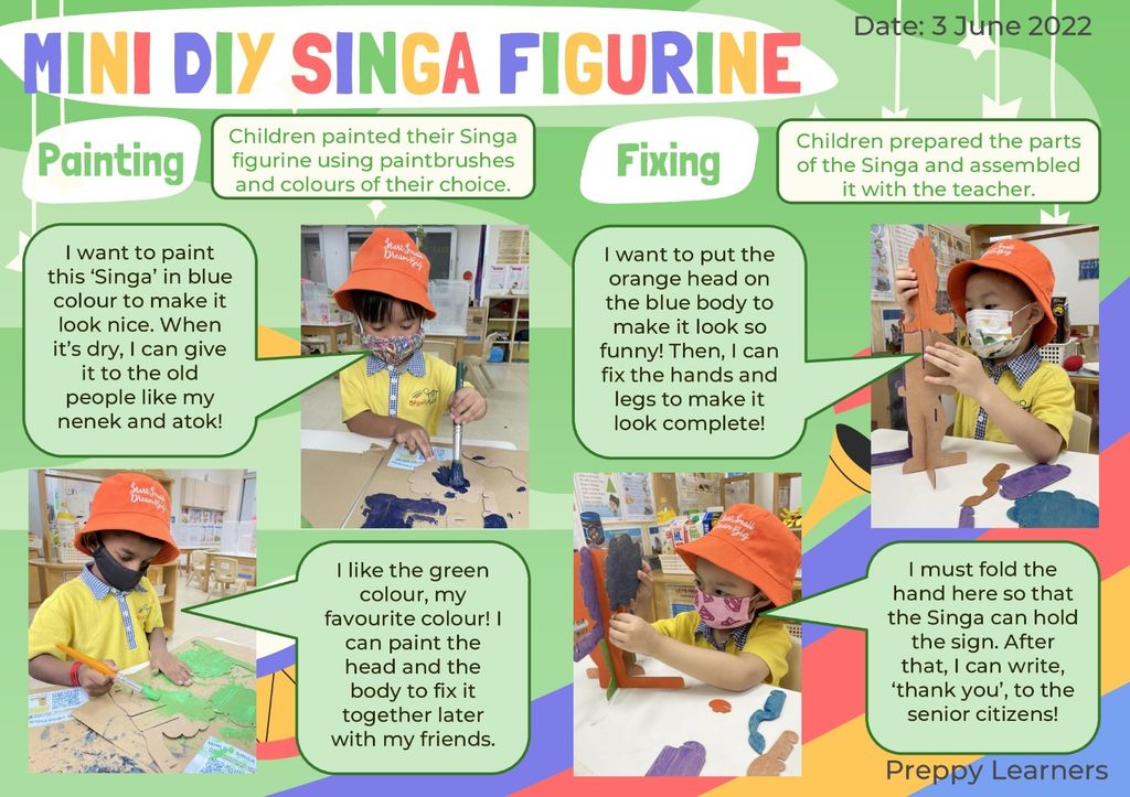 Mini Singa Figurines & Woodlands Care Home (24/08/2022)
