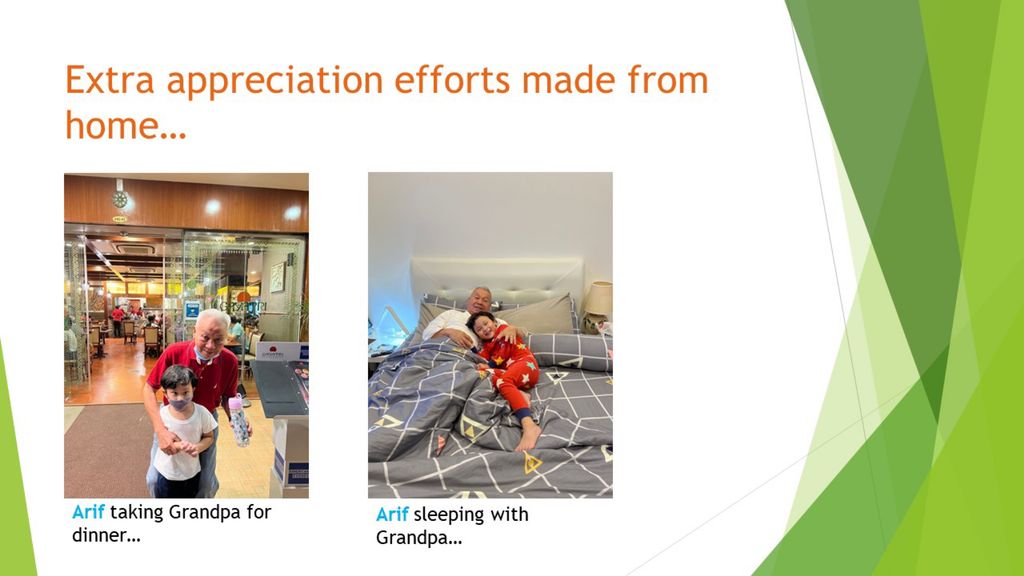 Many Ways to Appreciate- Grandparents