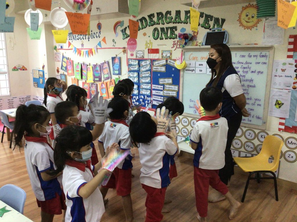 Showing Care and Concern! Making Our Values Tree — photo 5