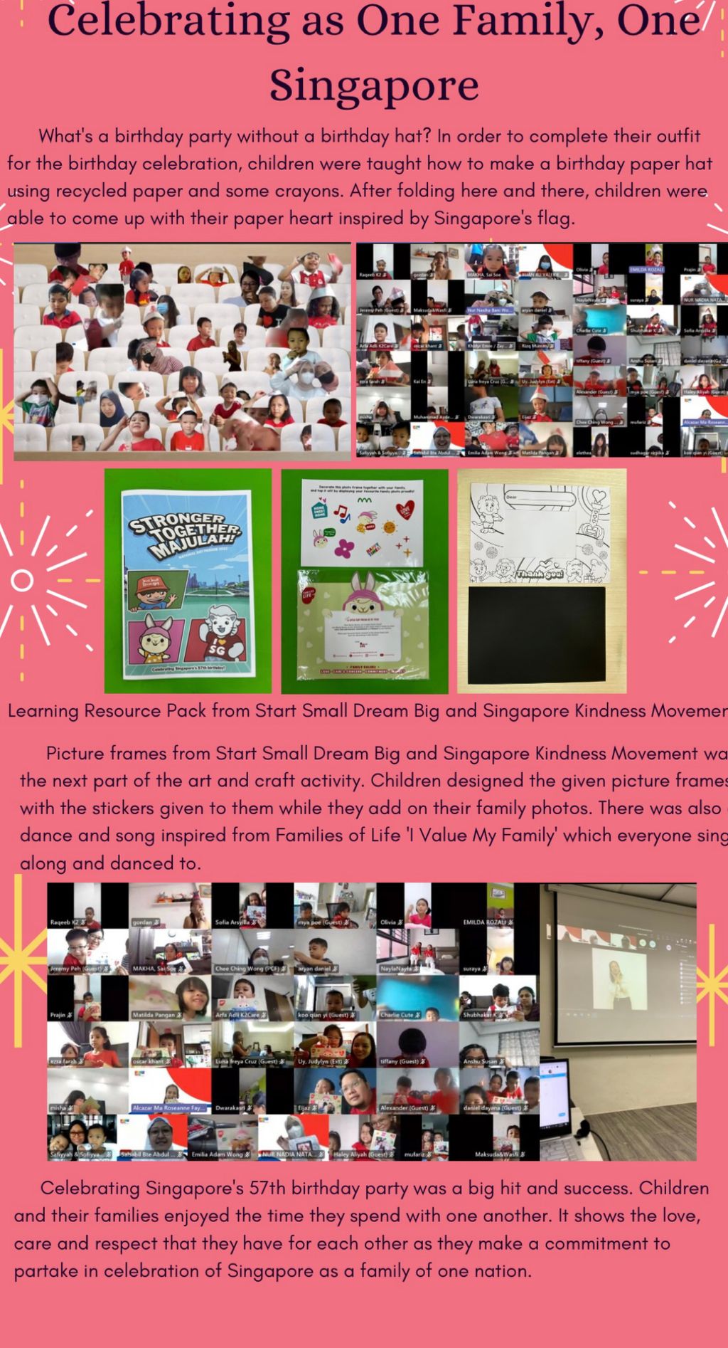 Celebrating as One Family, One Singapore @ PCF Sparkletots Preschool @ Bukit Batok Blk 148 — photo 2