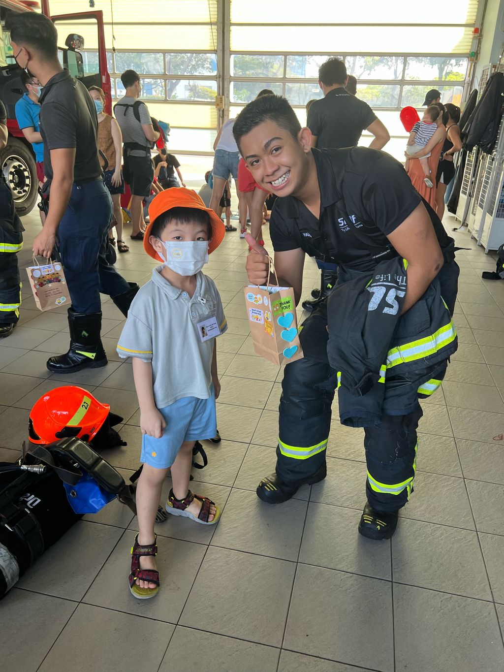 Visit to Tampines Fire Station — photo 3