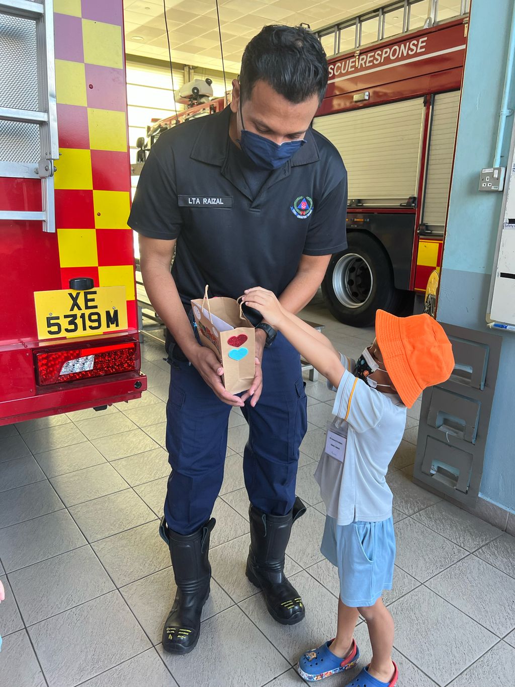 Visit to Tampines Fire Station — photo 6