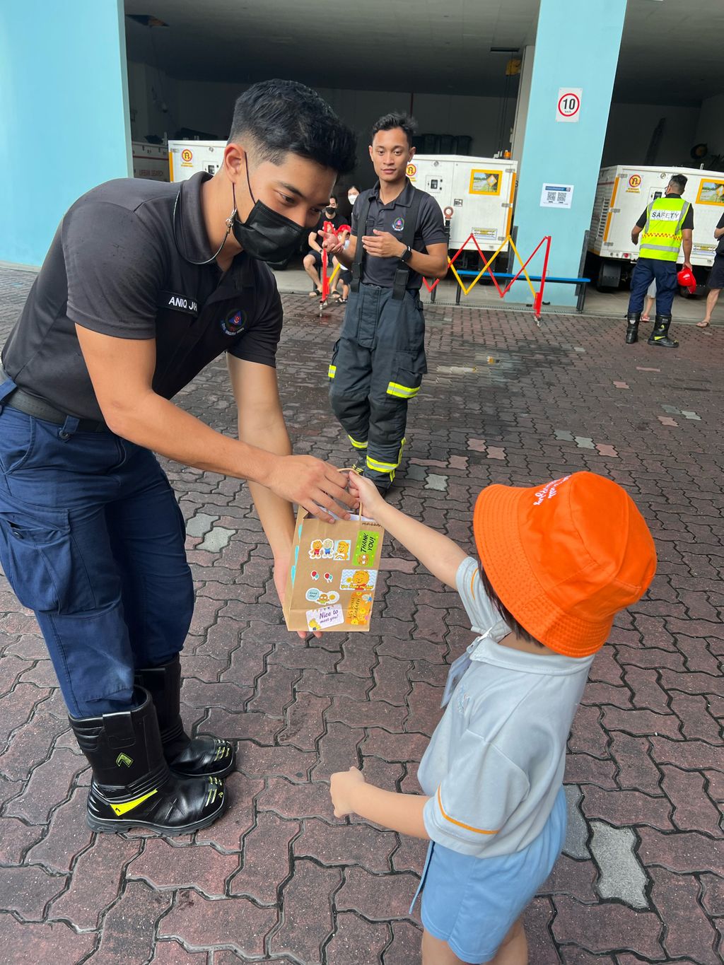 Visit to Tampines Fire Station — photo 12