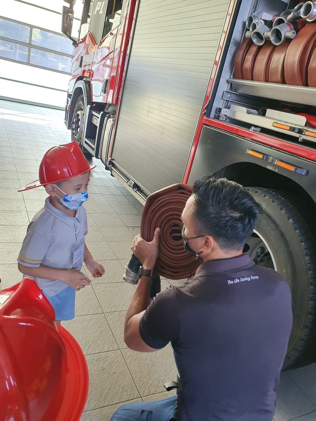 Visit to Tampines Fire Station — photo 16