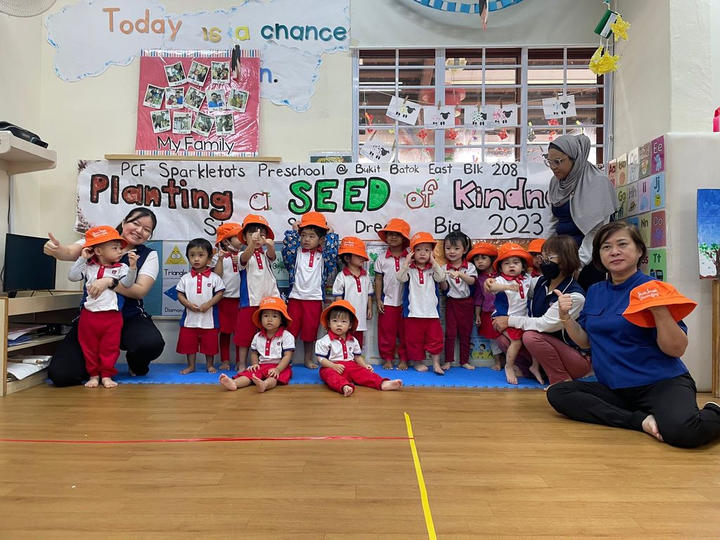 PCF Sparkletots Preschool @ Bukit Batok East Blk 208 SSDB 2023 Launch Party: Planting a SEED of Kindness — photo 4