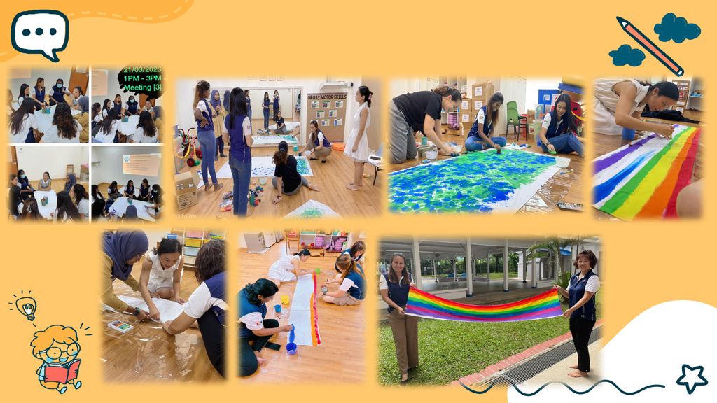 PCF Sparkletots @ Canberra 337! Brainstorming and Creating the SSDB Banner!