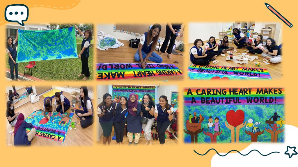 PCF Sparkletots @ Canberra 337! Brainstorming and Creating the SSDB Banner! — photo 2