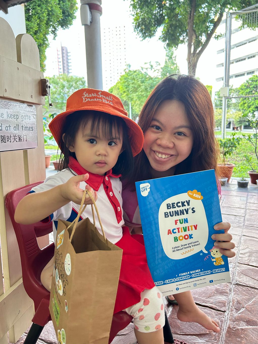 Planting a SEED for Mummy!