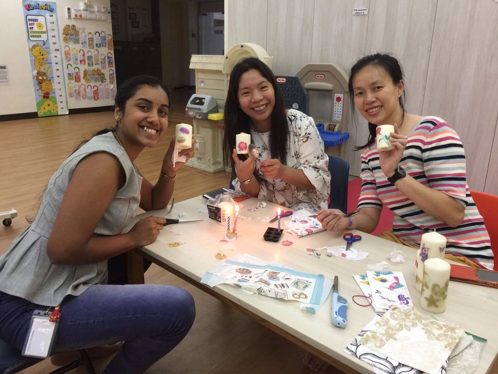 PCf Sparkletots Preschool @ Jalan Kayu Blk 517/520 visits Moonlight Home for the Aged and the Disabled