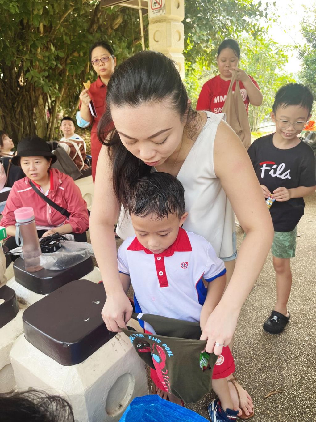 PCF Sparkletots @ Woodlands Blk 801 SSDB project: Sembawang Beach Cleaning cum Parents Day — photo 10