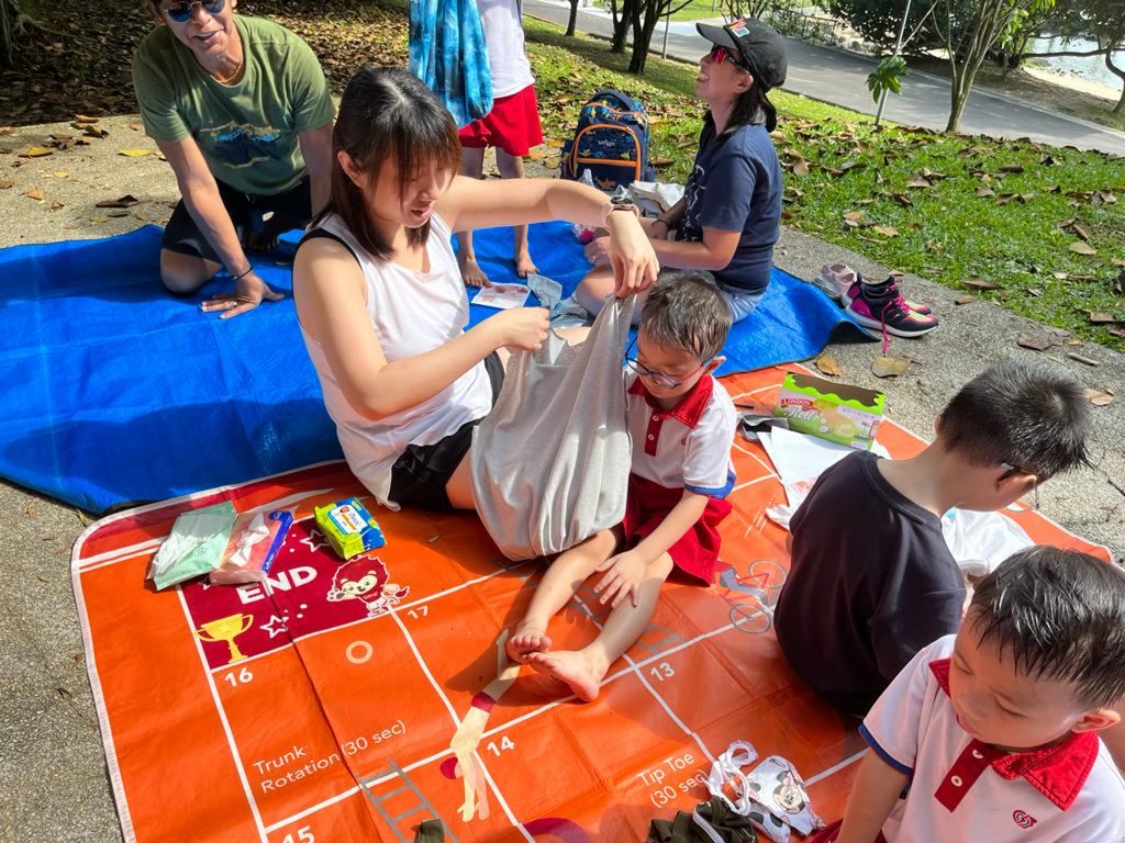PCF Sparkletots @ Woodlands Blk 801 SSDB project: Sembawang Beach Cleaning cum Parents Day — photo 18