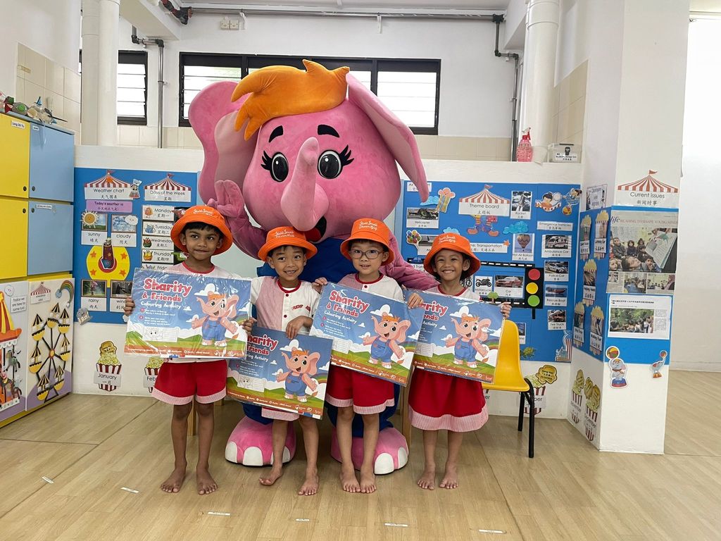 2023 SSDB: A Heart to Love - Bright Kids @ Jurong West. We are excited to launch our SSDB project with the Sharity mascot in our centre on 26 May.