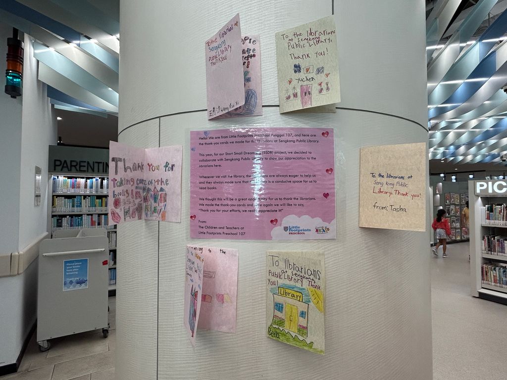 2023 SSDB Project - A Big Thank You to the librarians at Sengkang Public Library — photo 1