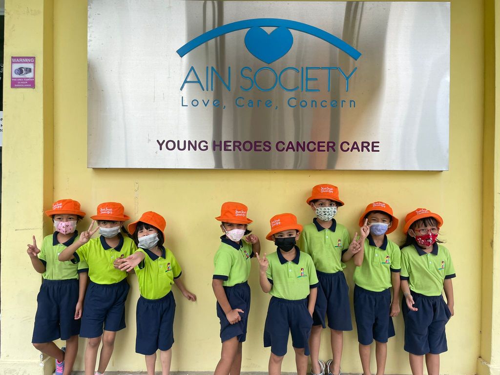 Spreading love with our fellow friends @Ain Society