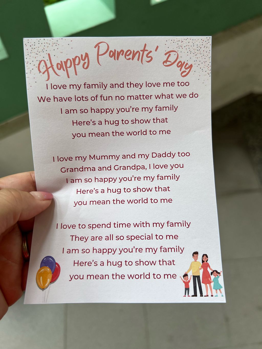Parents’ Day (Families for Life) — photo 1