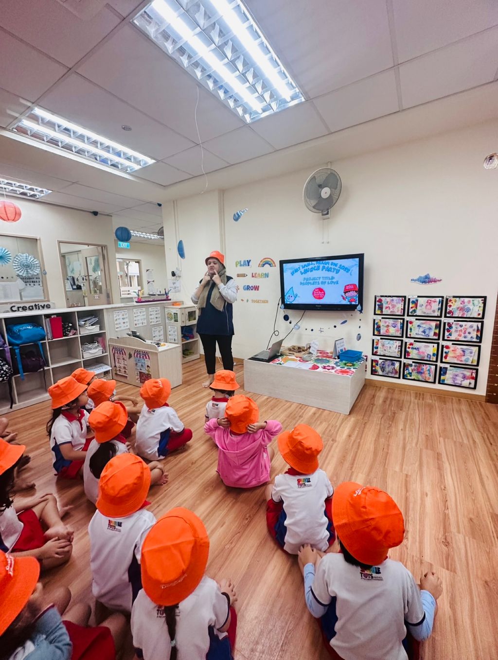 PCF SPARKLETOTS PRESCHOOL @ Tampines Central Blk 725 - Launch Party (Droplets of Love)