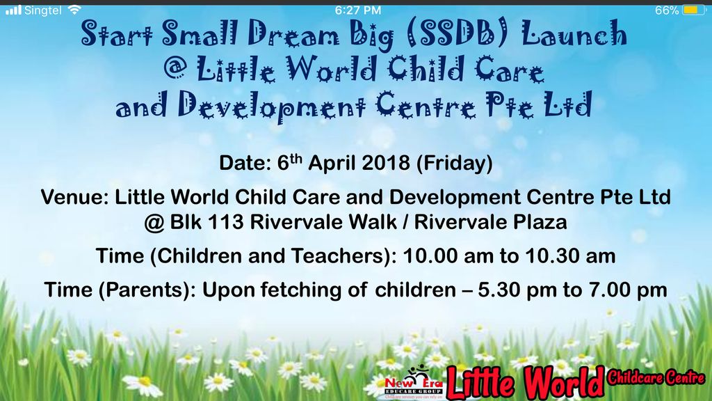 SSDB Launch Details @ Little World