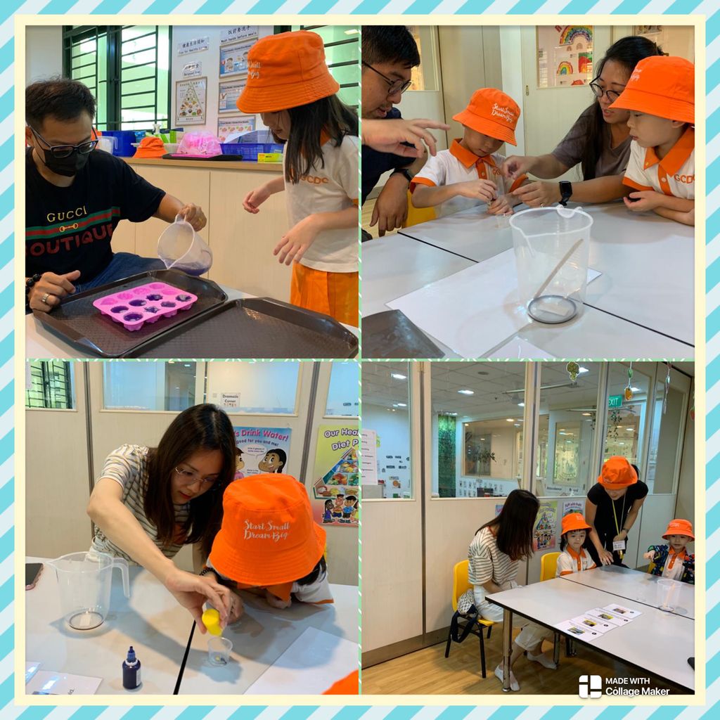 “Little Mighty Us” were teaching Adults to make scented soaps