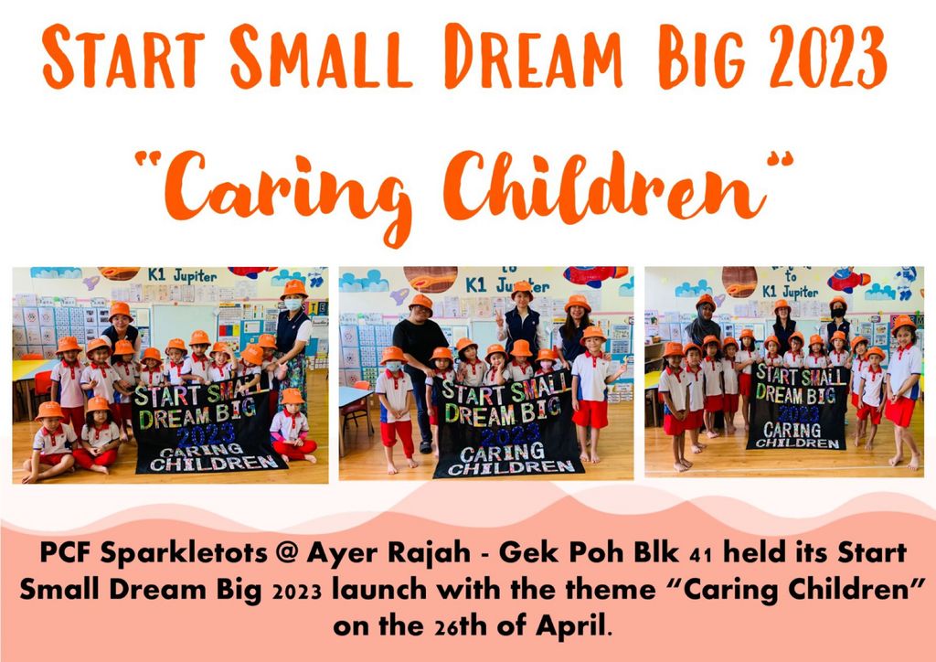 SSDB 2023 Launch Party : Caring Children @PCF Sparkletots @Ayer Rajah-Gek Poh Blk. 41 — photo 2