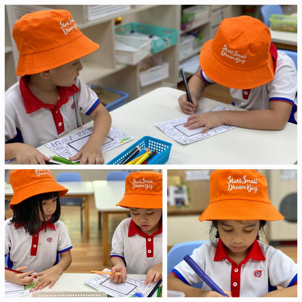 Tribute to our Firefighters by children of PCF Sparkletots Preschool @ Jalan Kayu Blk 970
